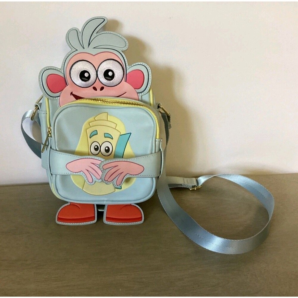 Loungefly Nickelodeon Dora Explorer Boots Crosdbuddies Bag Detachable Coin Purse